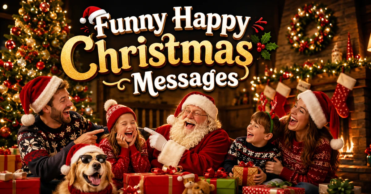 Funny Happy Christmas Messages