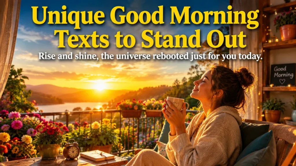 unique-good-morning-texts-to-stand-out