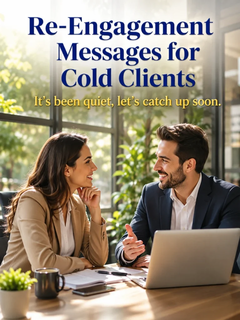 Cold Clients Re-Engagement Messages