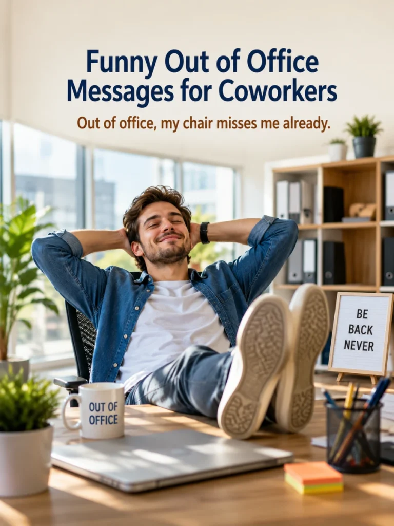Coworkers Funny Out of Office Messages