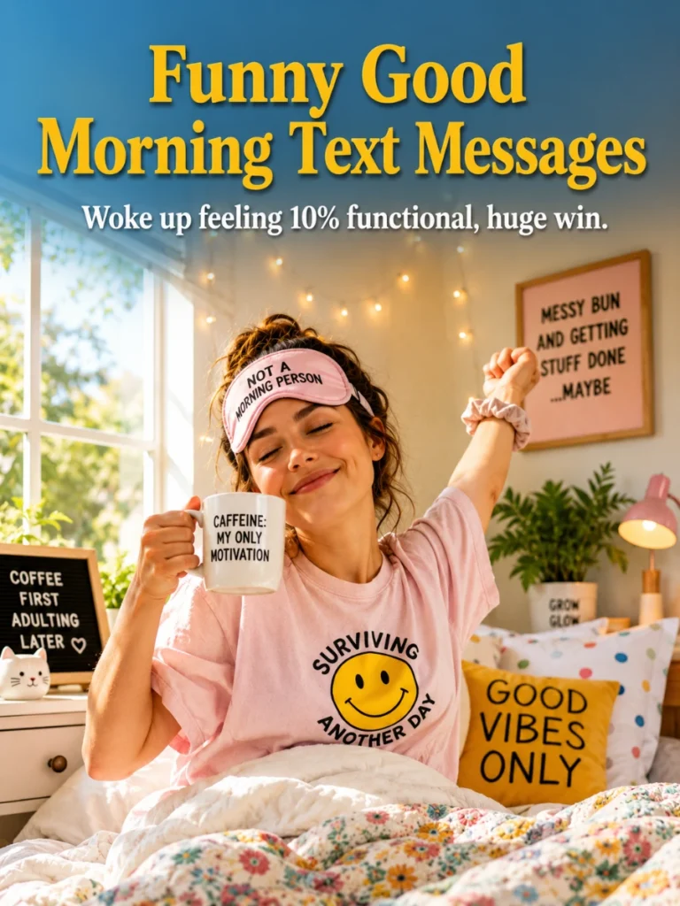 Funny Good Morning Text Messages