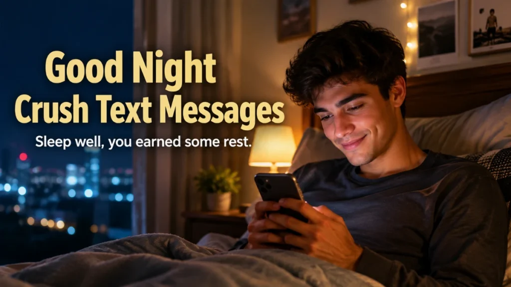 Good Night Crush Text Messages