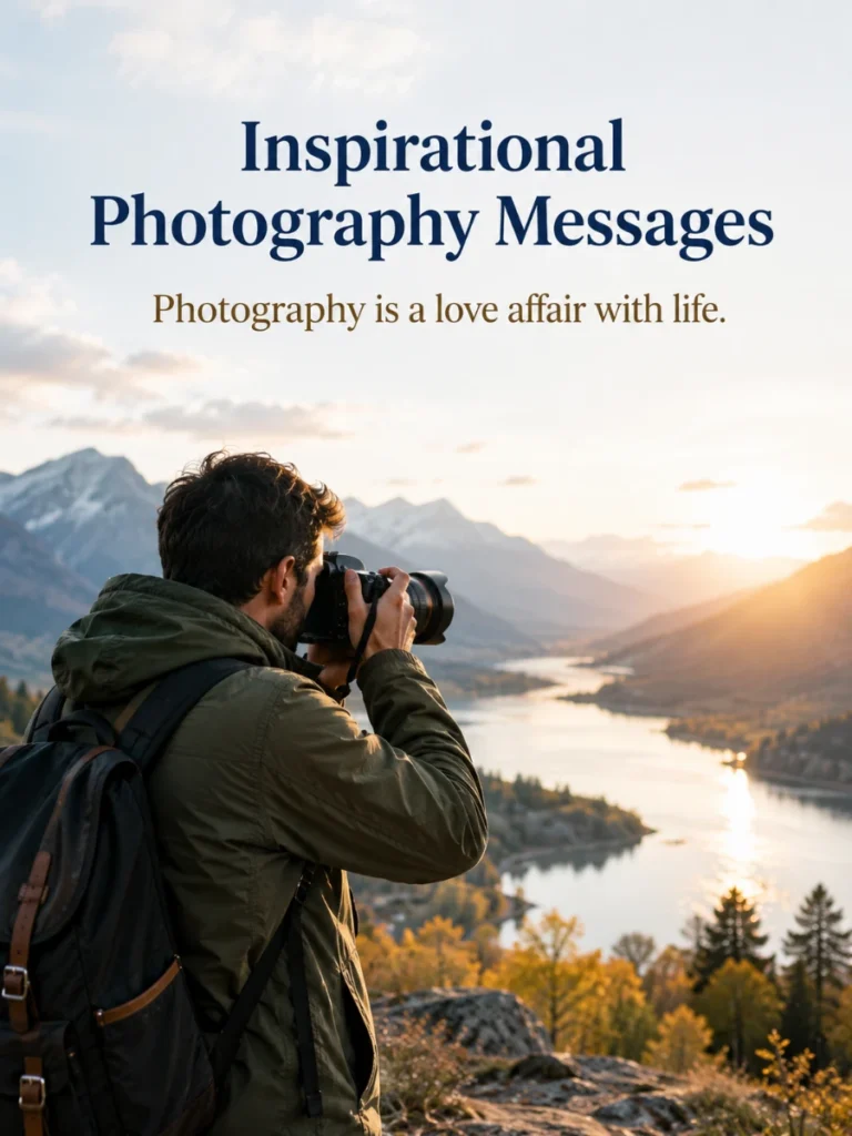 Inspirational Photography Messages