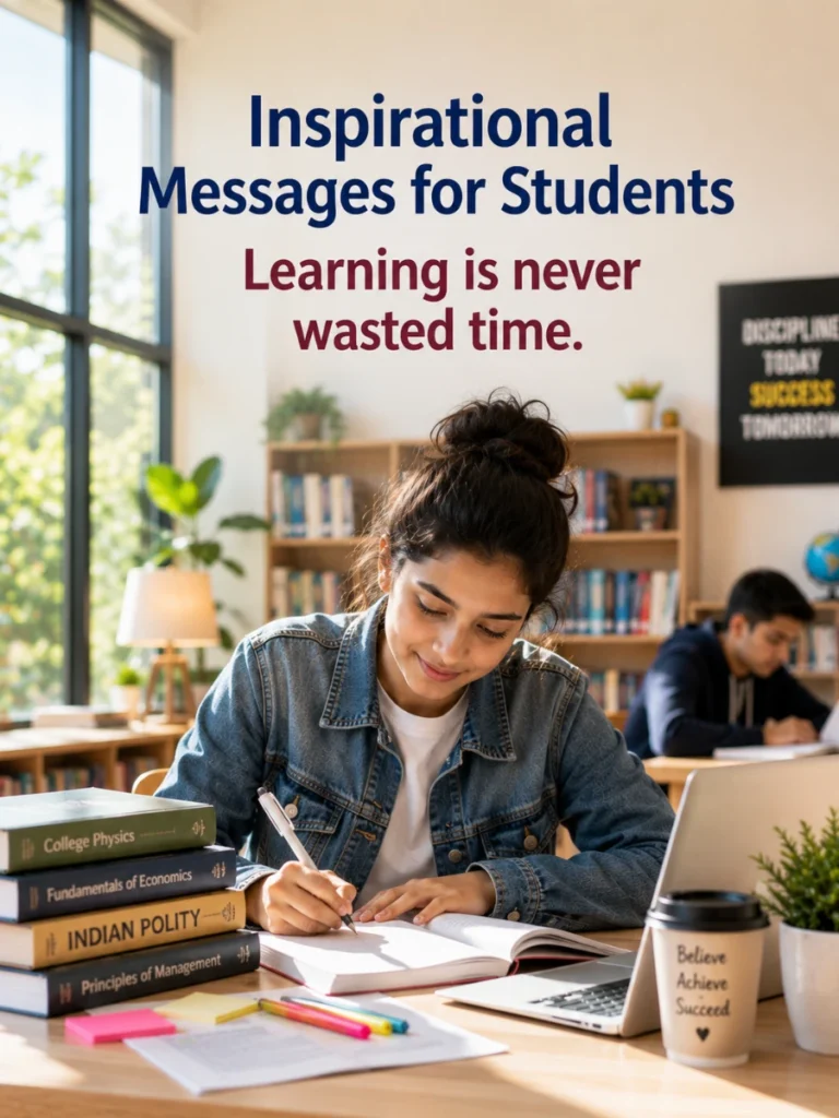 Students Inspirational Messages 