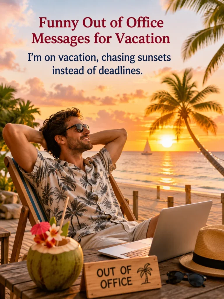Vacation Funny Out of Office Messages